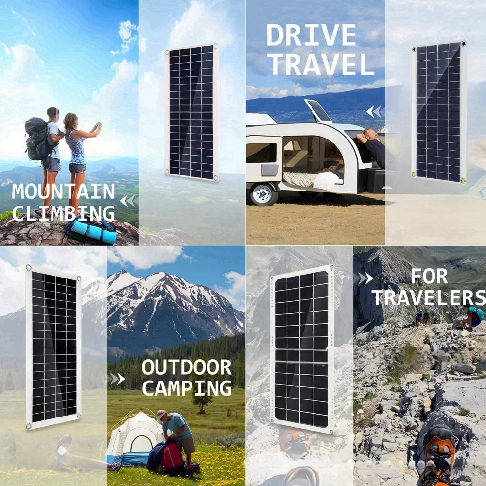 SunFlex Polycrystalline Solar Panel – 20W to 1000W with 12V Controller