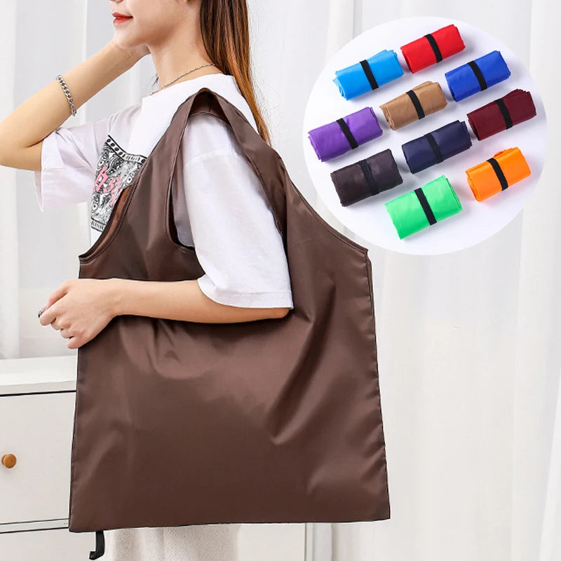 EcoFold Reusable Shopping Bag – Foldable Tote with Cactus Print