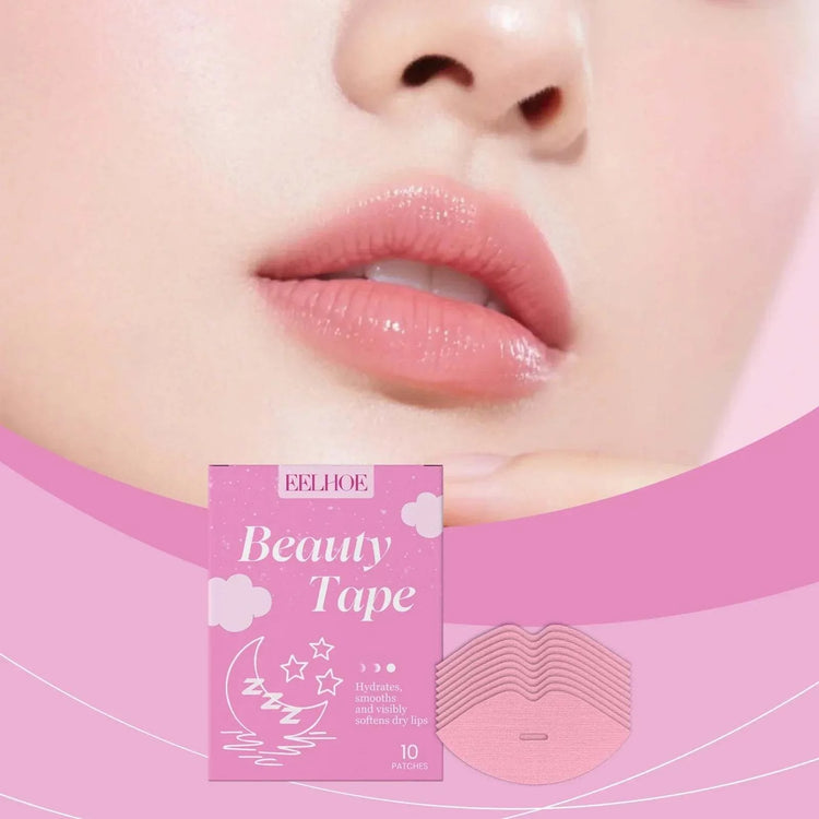 Eelhoe 10pcs lip plumping care patches nourishing lips and softening dead skin with natural plant ingredients
