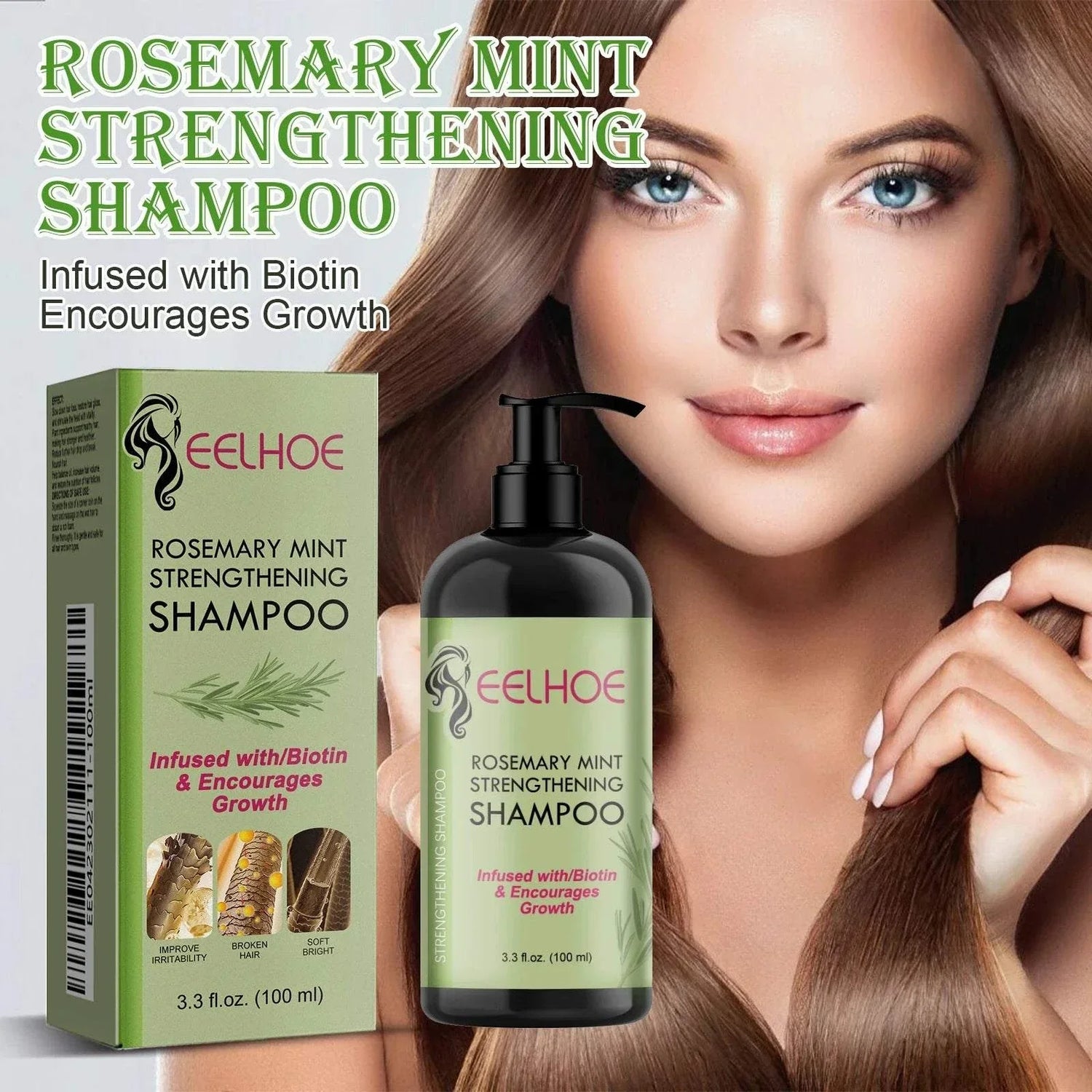Rosemary Hair Care Series Promote Hair Growth Nourish &Strengthen Root