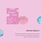 Eelhoe 10pcs Lip Plumping Care Patches Nourish Lips Soften Dead Skin Anti Cracking Skin Lip Exfoliating Hydrating Lip Mask