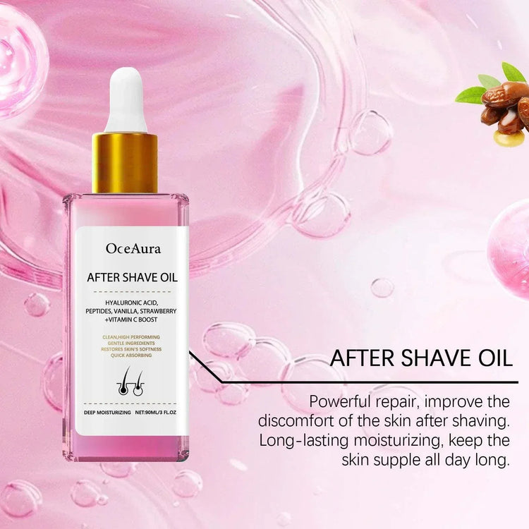 Oceaura Strawberry After Shave Oil-Lasting Moisturizing &Skin Radiance