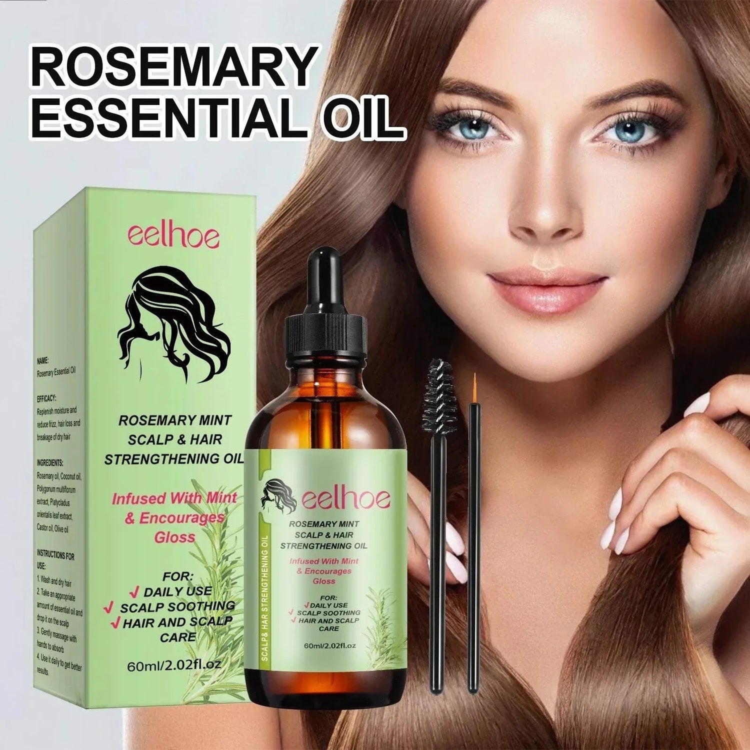 Rosemary Hair Care Series Promote Hair Growth Nourish &Strengthen Root