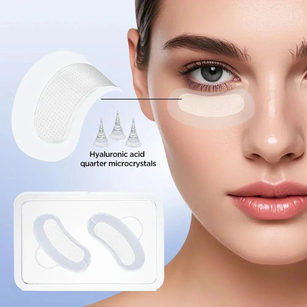 Microneedle Eye Patches - Korean Skin Care for Dark Circles & Wrinkles