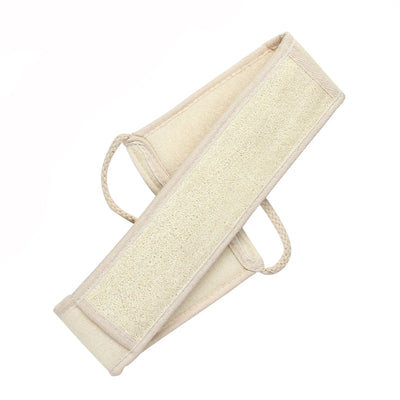 Loofera Natural Loofah Exfoliating Back Strap