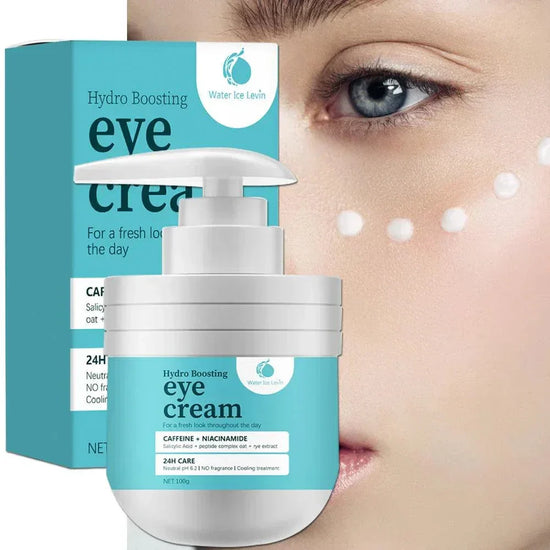 Hydrating Eye Cream: Caffeine, Niacin, Peptide Complex & Ryes Extract