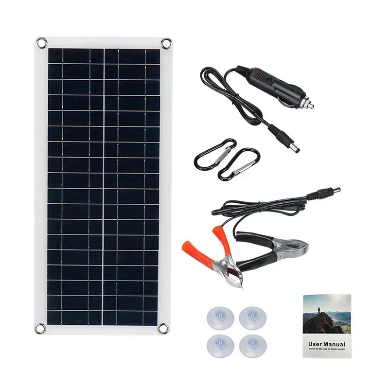 SunFlex Polycrystalline Solar Panel – 20W to 1000W with 12V Controller
