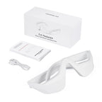 Red Eye Massager Under-Eye Glasses Massager Relieves Eye Fatigue Eyes Massage Glasses Eye Fatigue Relief Massager