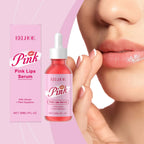 EELHOE Pink Lip Serum for lip lightening and exfoliation in 30ml bottle