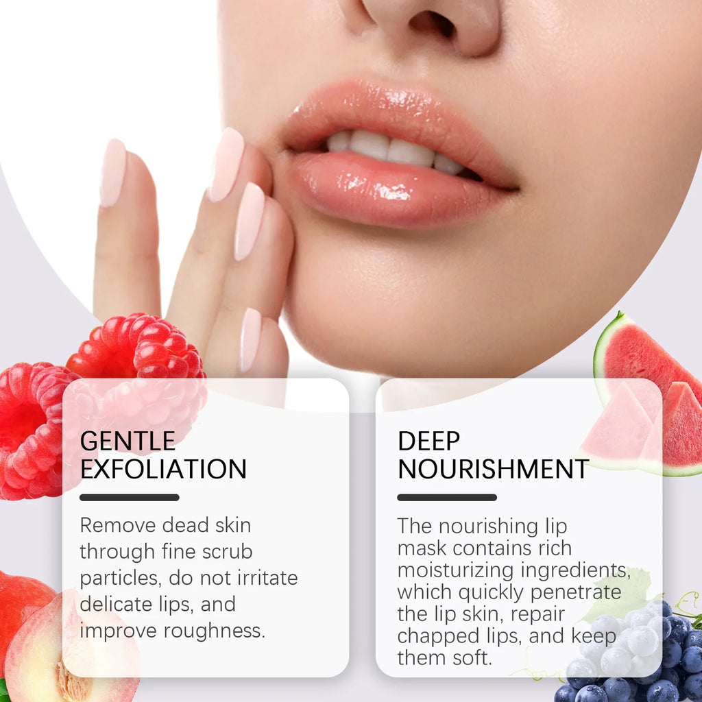 EELHOE Nourishing Lip Care Set Gentle Hydration Deep Moisturizing Anti Drying And Crack Nourishing Lips Soft And Gentle Lips