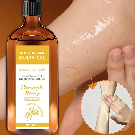 Nourishing Body Oil with Pineapple Honey-Hydrates & Softens Skin Winte