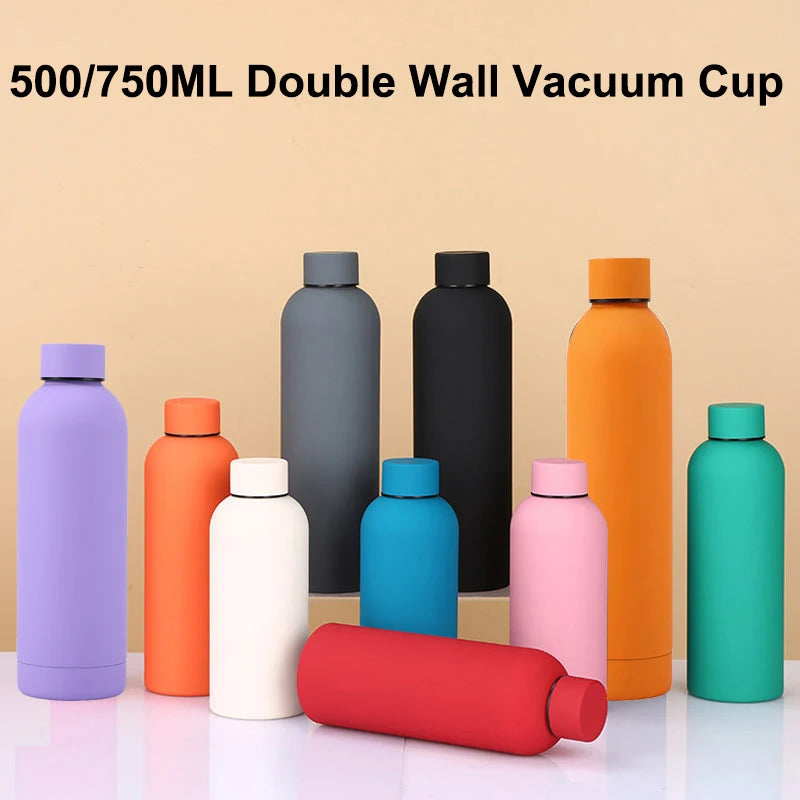 ThermaSip Stainless Steel Insulated Bottle – 500ml / 750ml