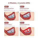 Red Eye Massager Under-Eye Glasses Massager Relieves Eye Fatigue Eyes Massage Glasses Eye Fatigue Relief Massager