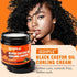 GOIPLE 200g Black Castor Oil Curl Cream for lightweight, moisturizing curl definition and detangling without sticky residue