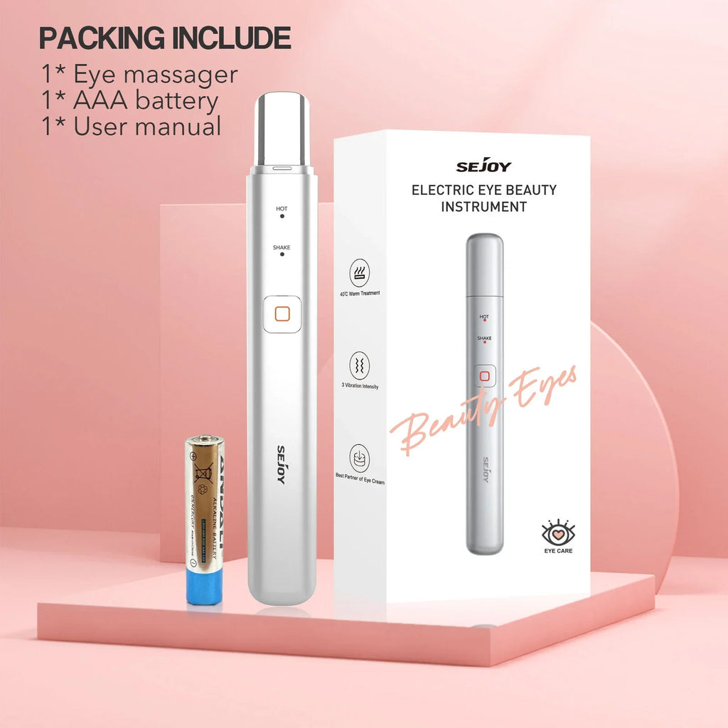 SEJOY Eye Massager with Heat, Eye Care Gifts for Mom, Promote blood circulation, reduce dark circles and puffiness