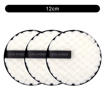 PurePuff Reusable Makeup Remover Pads – 3 Piece Set