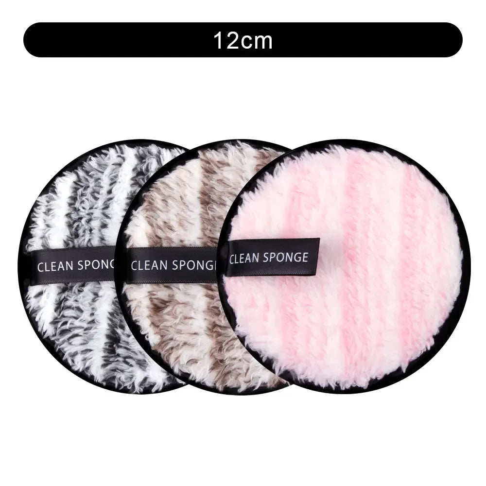 PurePuff Reusable Makeup Remover Pads – 3 Piece Set
