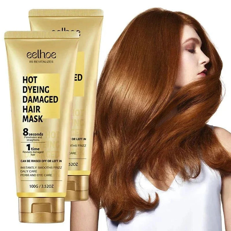 Keratin Hair Mask - Fast Repairing Frizz Control for Dry Hairs , Softs