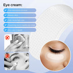 Microneedle eye patches for anti-aging and dark circle removal with hyaluronic acid moisturizing mask