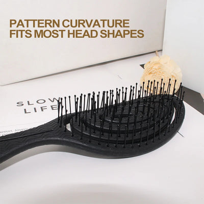 Wheat Straw Eco Comb – Unisex Detangling & Scalp Massage Brush