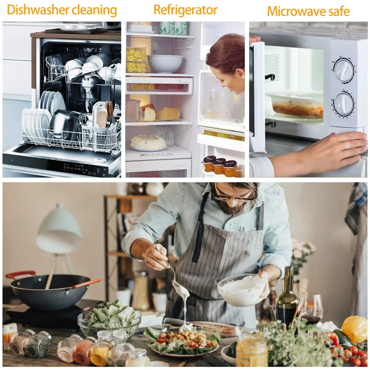 EcoStack Bento Box – 3-Tier Wheat Straw Lunch Container (900ml)