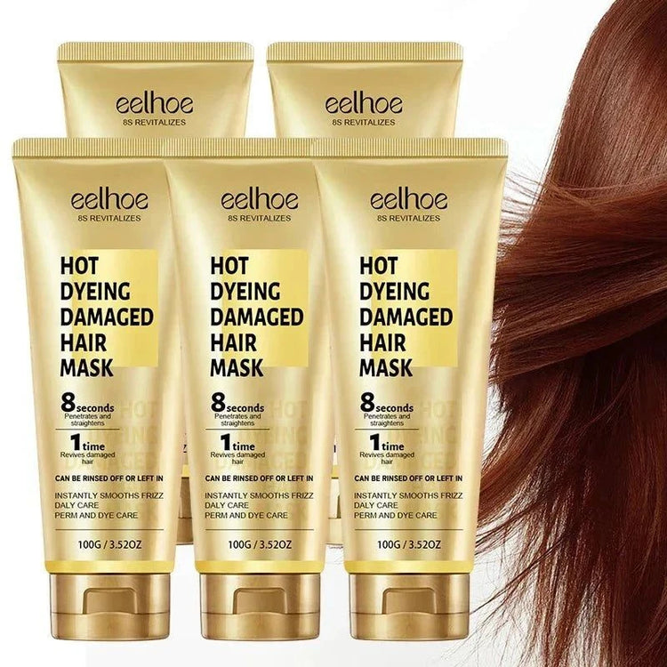Keratin Hair Mask - Fast Repairing Frizz Control for Dry Hairs , Softs