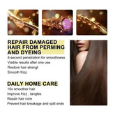 Keratin Hair Mask - Fast Repairing Frizz Control for Dry Hairs , Softs