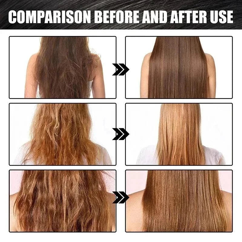 Keratin Hair Mask - Fast Repairing Frizz Control for Dry Hairs , Softs