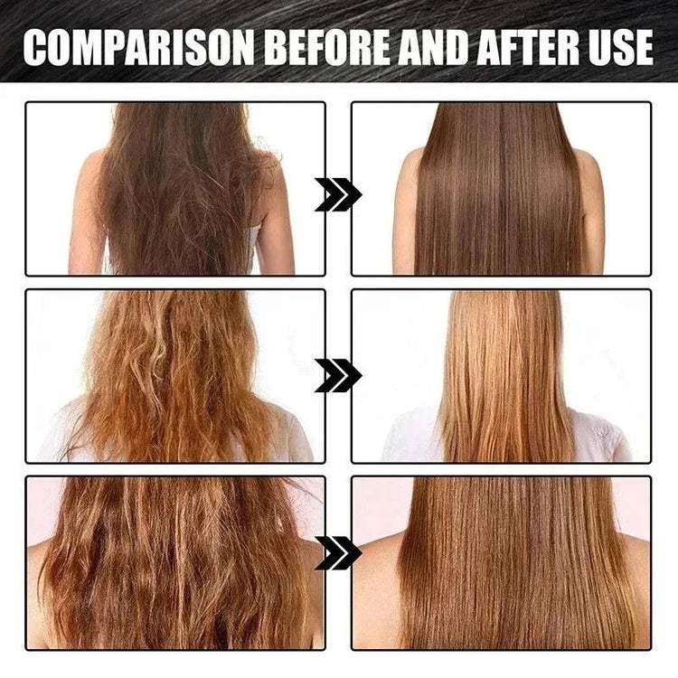 Keratin Hair Mask - Fast Repairing Frizz Control for Dry Hairs , Softs