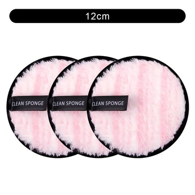 PurePuff Reusable Makeup Remover Pads – 3 Piece Set