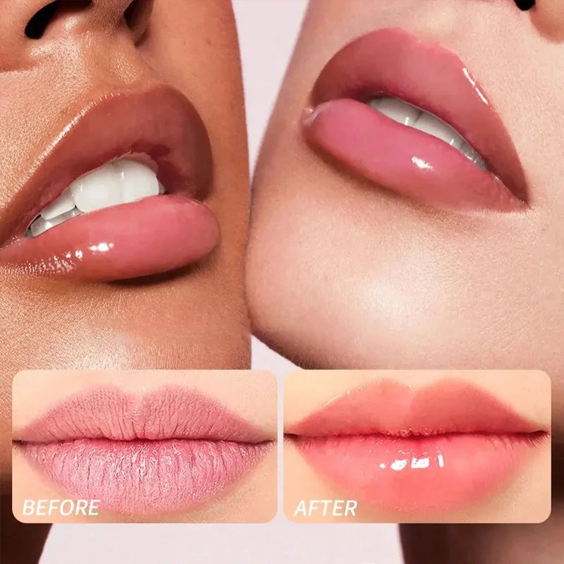 Strawberry lipstick set Warm and lasting natural red discolored fruit lip care cosmetics