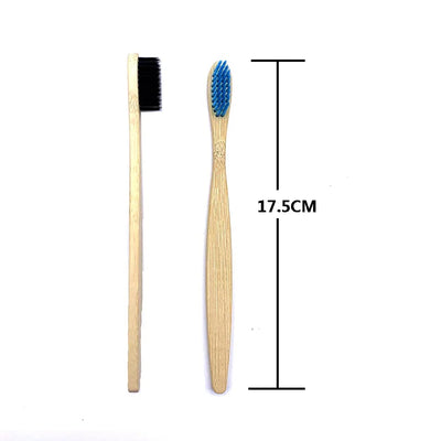 Evergreen Biodegradable Bamboo Toothbrush – 10 Pack